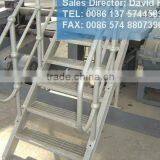 galvanized steel stair, galvanised metal stair, galv steel tread