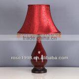 E27 Table Lamp With Glaze Ceramic thumbnail-1