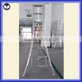 Aluminum tripod ladder for fruit picking