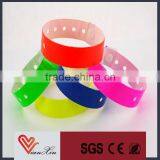 Customized L Shape Vinyl ID Wristband thumbnail-2