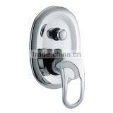 High Quality Brass Wall Bath Mixer Tap, Polish and Chrome Mixer Finish, Conceal In Wall Tap thumbnail-1