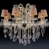 Interior Design Home Decorative Maria Theresa Crystal Chandeliers Professional LED Lighting Manufacturers CZ6010/8 thumbnail-1