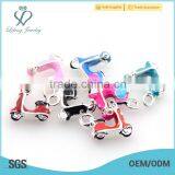 Wholesale Black Motorcycle Design Custom Charms, Zinc Alloy Custom Jewelry Made Charms thumbnail-3