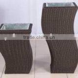 Rattan Furniture Single Plastic Flower Vase thumbnail-1