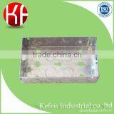 Rectangle Two Gang Wall Mount Light Galv Adaptable Boxes