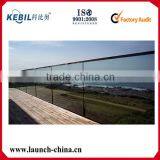 Stainless Steel Mini Top Rail / Handrail Slotted Pipe for Glass Railing Designs thumbnail-1