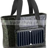 wholesale Solar panel bag, phone charge shoulder bag, Sunpower Messenger Bag