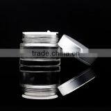 30g 50g Clear Glass Jar Face Cream Bottle With Aluminum Cap and Inner Lid thumbnail-3