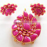 Pacchi Pendant Set With Earring Traditional Jewelry PS 04 thumbnail-1
