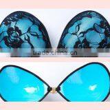 Mature Women wholesale plus size Adhesive Sponge lingerie sexy ladies strapless Sponge bra