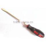 Explosion proof beryllium copper slotted screwdriver