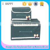 Bow Pattern Non-woven Fabric Storage Case