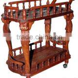 Service Trolley - Wooden thumbnail-1