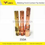 CO2 MIG Welding Torch Parts Contact Tip Holder 350A Brass Or E-Cu