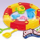 Hot Summer Products Plastic Sand Box Toys Beach Castle Wall Toy Set thumbnail-2