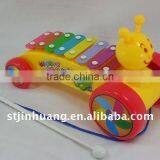 Toy of Pull Along Snail Xylophone