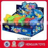 promotional summer toy cartoon animal plastic water gun for kids