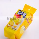 LIPO biscuits and cookies with 135g box packaging for cookies biscuits