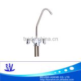 Chrome finish drinking water faucet and dual handle kitchen sink faucets