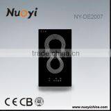 Fashion Built-in Touch Sensor Control 2 Burner Induction Cooker