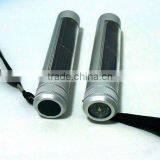 Aluminum LED Solar Flashlight Torch