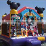 Castle Type and PVC,0.55mm PVC Material New Inflatable Bouncy Castle