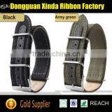18/20/22/24mm Military Army Nylon Wrist Watch Band Straps thumbnail-5