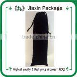 2015 Gold Printing Drawstring Velvet Bag for Wine Bottle Package thumbnail-1