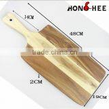 Natural Fashion Color Sustainable Cutting Board With 14cm Handle thumbnail-1