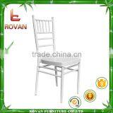 Good Quality Chiavari Chair Iron Tiffany Chair White Color Wedding Chair thumbnail-5