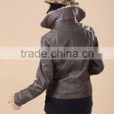 Italian Sheep With Lamb Fur Collar Women's Shirt thumbnail-2