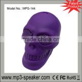 MPS-144 hot sale mini high quality patented skull speaker
