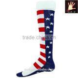 Design National Flag Sport Socks American Flag Sock With Star & Stripe
