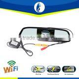 Wifi Wireless No Interference One Second Startup HD WIFI 4.3inch Auto Wireless Car Rearview Mirror