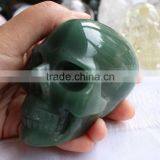 Natural Rock Green Aventurine Skull thumbnail-2