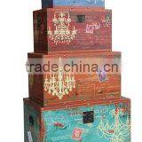 Decorative Vintage Storage Trunk Box