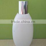 Personal Care Industrial Use Squeeze PET Plastic Bottle With Silver Screw Cap