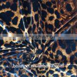 Luxury and Sexy Leopard Print With Flowers KS Velvet Fabric for Adult Age Group Garments thumbnail-1