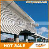 Yekalon Curtain Wall System Automatic Sun Shade Aluminium Metal Louver Window thumbnail-4