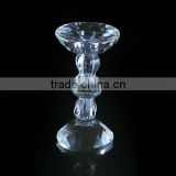pure crystal glass candle holder for wedding decorations (R-773