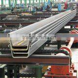 Size 400mm*100mm*10.5mm of High Quality Cold Bend U Type Steel Sheet Piles thumbnail-3