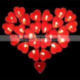 Colorful Scented Heart Shape Teaight Candles thumbnail-1