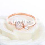 2016 New Design AAA CZ Gold Wedding Rings FR066 thumbnail-1