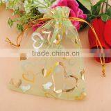 17*23cm 100pcs Wholesale Star Moon Pattern Jewelry Packing Drawable Organza Bags Favor Wedding Gift Pouches thumbnail-3