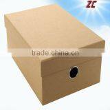 Shoe Box With Lid Factory Direct Sale Hot Sale Corrugated Cardboard thumbnail-1