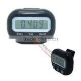 Multifunction Pedometer With LCD Time Display