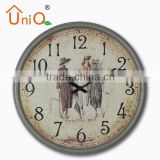 P1502 high quality plastic wall clock for sale