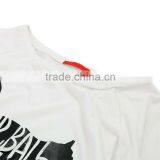 Womens Long Sleeve Cotton T-shirt With Custom Ink Print Design thumbnail-2