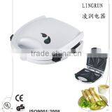 3 in 1sandwich Maker With Detachable Triangle Sandwich Plate Sandwich Toaster