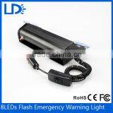 New 12V Red Blue Dash LED Vehicle Flashing Tower Warning Light With Suction Cup thumbnail-5